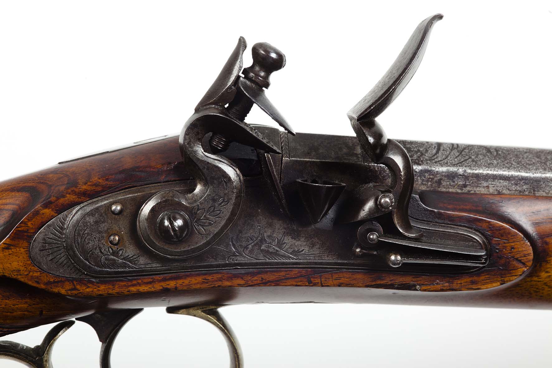 Detail of Gunna Breac ('speckled gun') dating from 1690